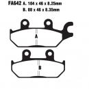 Bremsbelag EBC FA642R vorne links