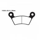 Bremsbelag EBC FA473V hinten
