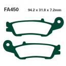 Bremsbelag EBC FA450R vorne