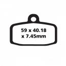 Bremsbelag EBC FA612R vorne