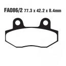 Bremsbelag EBC FA086/2HH hinten