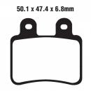 Bremsbelag EBC FA350HH hinten für AJP Sattel
