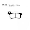 Bremsbelag EBC FA357R hinten