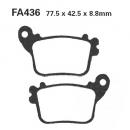 Bremsbelag EBC FA436HH hinten