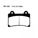 Bremsbelag EBC FA123HH hinten
