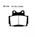 Bremsbelag EBC FA104HH hinten