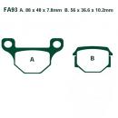 Bremsbelag EBC FA093 hinten