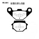 Bremsbelag EBC FA251 hinten