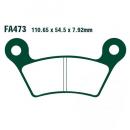 Bremsbelag EBC FA473 hinten