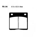 Bremsbelag EBC FA036 hinten