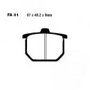 Bremsbelag EBC FA031 hinten
