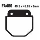Bremsbelag EBC FA486 hinten