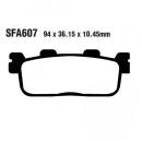 Bremsbelag EBC SFA607HH hinten