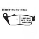 Bremsbelag EBC SFA608HH hinten