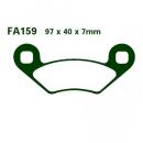 Bremsbelag EBC FA159TT hinten