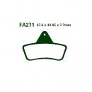 Bremsbelag EBC FA271TT hinten