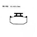 Bremsbelag EBC FA152TT hinten