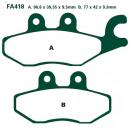 Bremsbelag EBC SFAC418 hinten