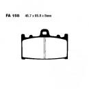 Bremsbelag EBC FA158HH für Bremszange MotoMaster 4 Kolben, Bremssattel