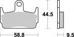 Bremsbelag hinten BRAKING 774SM1 Semi-Sinter standard