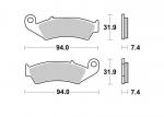 Bremsbelag vorne BRAKING 700CM44 Sintermetall