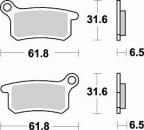 Bremsbelag vorne BRAKING 873CM44 Sintermetall