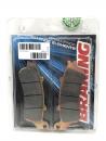 Sport Bremsbelag vorne BRAKING 813P50 Sintermetall Race/Sport