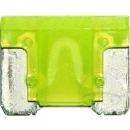 Mini-Sicherung 20A 2er Blister LOW PROFILE gelb, Flachstecksicherung