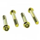 Bremssattelschraube Satz vorne Titan gold
