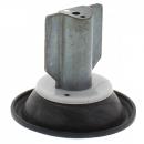 Gasschieber mit Membran offen