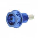 Ölablassschraube magnetisch M12X1.50 15mm Titan blau