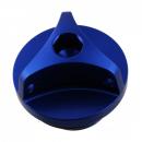 Öleinfüllschraube M20X2.5mm Alu blau