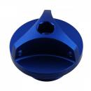 Öleinfüllschraube M20X1.50 mm Alu blau
