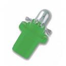Lampe, Glühbirne 12V2W B8,5D, SOCKEL GELBGRUEN