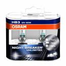 Lampe, Glühbirne HB3 12V60W DUO, NIGHT BREAKER UNLIMITED