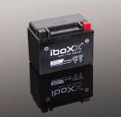 Iboxx Motorrad Gel Batterie YTX7A-BS, 12 Volt, 6 Ah, komplett geschlossen