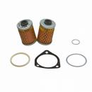 MAHLE Ölfilter mit Dichtung für Modelle ohne Ölkühlung 2Teilig DICH