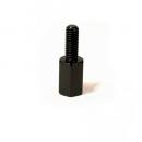 Spiegel Adapter universal schwarz M8 zu M10