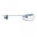 Spiegel oval chrom links uni verkleinernd, 921VL
