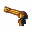 Reifen Winkelventil 90° Alu 8,3mm gold für Spezial Felgen von OZ/Antera/Brembo/Marchesini