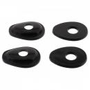 Blinkermontageplatte schwarz