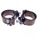 Klemmschelle 50MM Lucas Relax für Stummellenker schwarz