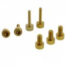 Schraube Tankdeckel Satz Alu gold