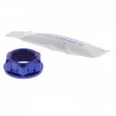 Mutter Achse M20x1.50 26mm Titan blau