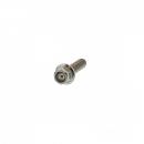 6 Kant Schraube M6x1.00 22mm Titan