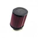 K&N Racing Luftfilter einzel universal oval 62mm RU-1371