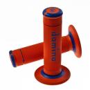 Griffgummi orange/blau D.22mm, L.118mm geschlossen