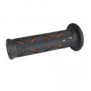 Griffgummi schwarz/orange D.22mm. L.122mm geschlossen