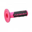 Griffgummi fluor pink/schwarz D.22/25mm. L.115mm geschlossen