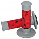 Griffgummi schwarz/grau/rot D.22mm. L.115mm geschlossen